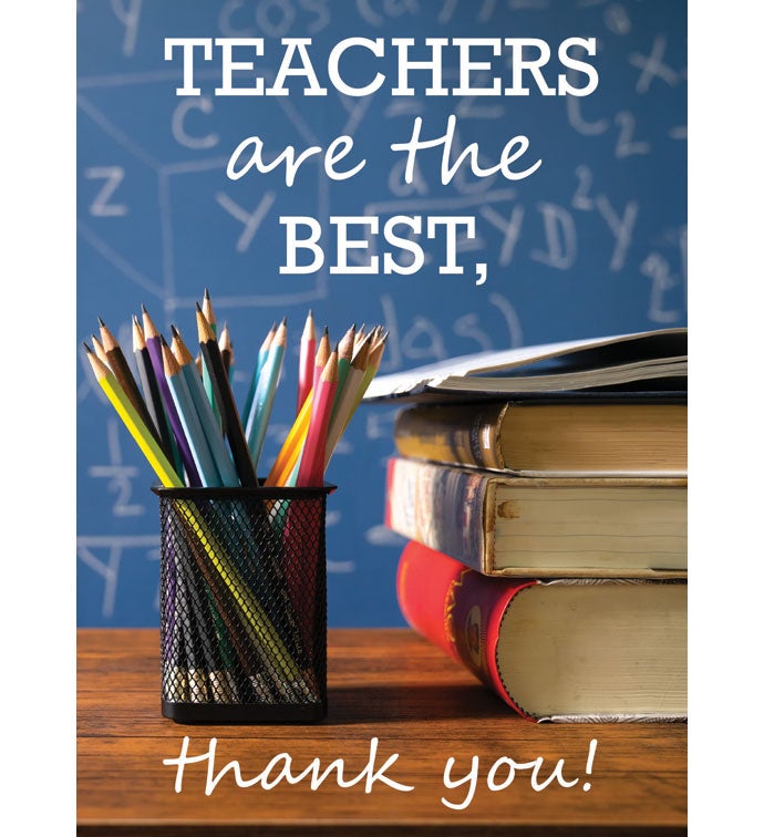 Cards With Pop® Teachers Are The Best Thank You